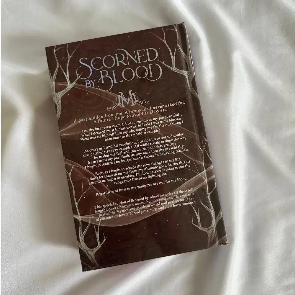Scorned In Blood By Heather Renee Signed Deluxe Edition Hardcover